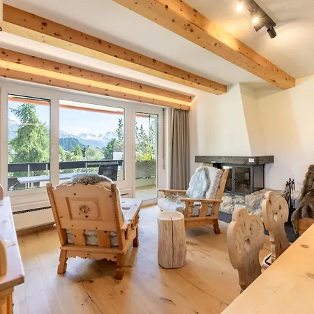 Cosy Facing Piz Rosatsch With Efireplace, Pool & Sauna *