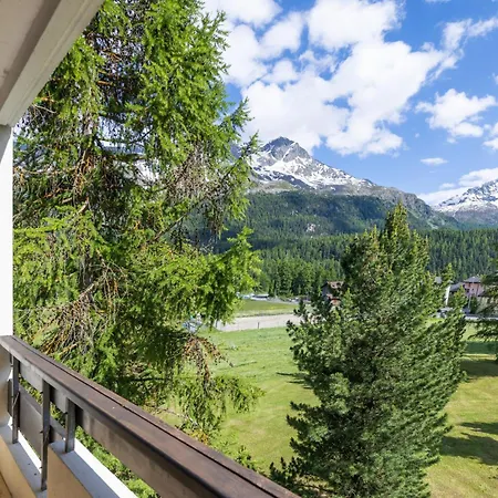 Appartement Cosy Facing Piz Rosatsch Saint-Moritz