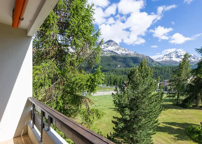 Appartement Cosy Facing Piz Rosatsch Saint-Moritz